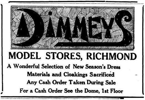 Figure 1. Some department stores set up their own cash-order companies.Source: Herald, 31 March 1927, 30, http://nla.gov.au/nla.news-article243607979.