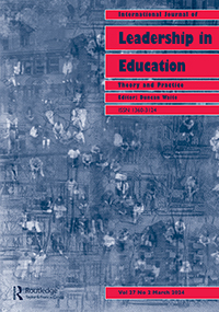 Cover image for International Journal of Leadership in Education