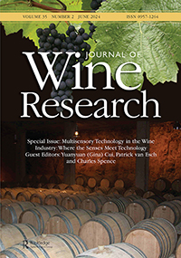 Cover image for Journal of Wine Research, Volume 35, Issue 2, 2024