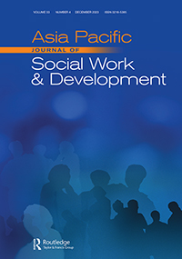 Cover image for Asia Pacific Journal of Social Work and Development, Volume 33, Issue 4, 2023