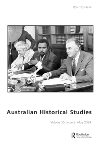 Cover image for Australian Historical Studies