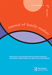 Cover image for Journal of Family Studies, Volume 24, Issue 1, 2018
