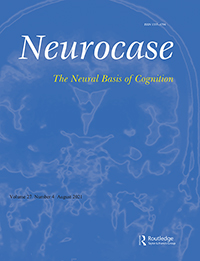 Cover image for Neurocase, Volume 27, Issue 4, 2021