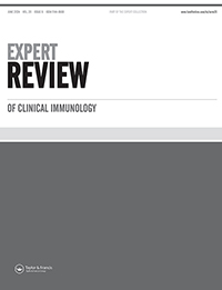 Cover image for Expert Review of Clinical Immunology, Volume 20, Issue 6, 2024