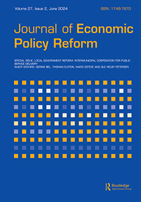 Cover image for Journal of Economic Policy Reform, Volume 27, Issue 2, 2024