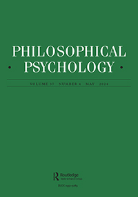 Cover image for Philosophical Psychology, Volume 37, Issue 4, 2024