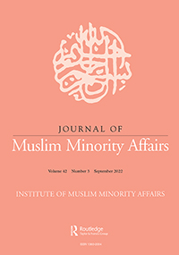 Cover image for Journal of Muslim Minority Affairs, Volume 42, Issue 3, 2022