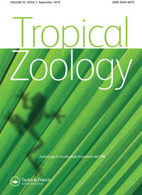 Cover image for Tropical Zoology, Volume 32, Issue 3, 2019