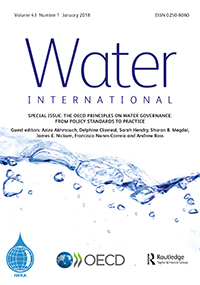 Cover image for Water International, Volume 43, Issue 1, 2018