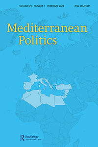 Cover image for Mediterranean Politics, Volume 29, Issue 1, 2024