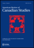 Cover image for American Review of Canadian Studies, Volume 44, Issue 3, 2014