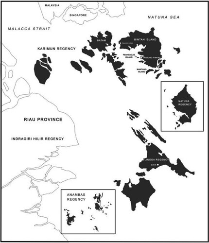 Figure 1. Riau Islands Province’s administrative territory. @ Alan Darmawan.